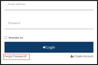 Forgot Email or Password - The Pennsylvania Key